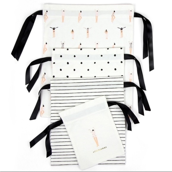 Kate Spade Getting Dressed Travel Bag Set NWT - Picture 1 of 11